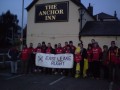 Hathern contingent 8.00 am also cold!