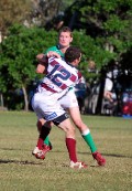 2nds  Hernes gets taken head on by Casino 12